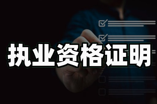 资格证定制案例